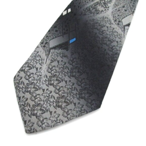 Vintage 70s Wembley Men's Wide Necktie Artistic Abstract USA Made 57x3.75" - Picture 9 of 12